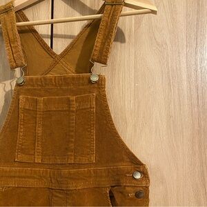 Womens Corduroy Cotton Overall Pants